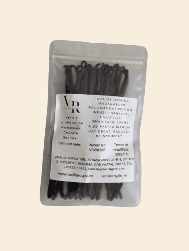 20 Păstăi de Vanilie Gourmet BIO