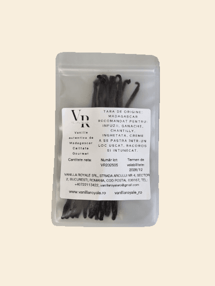 10 Pastai de vanilie Gourmet BIO