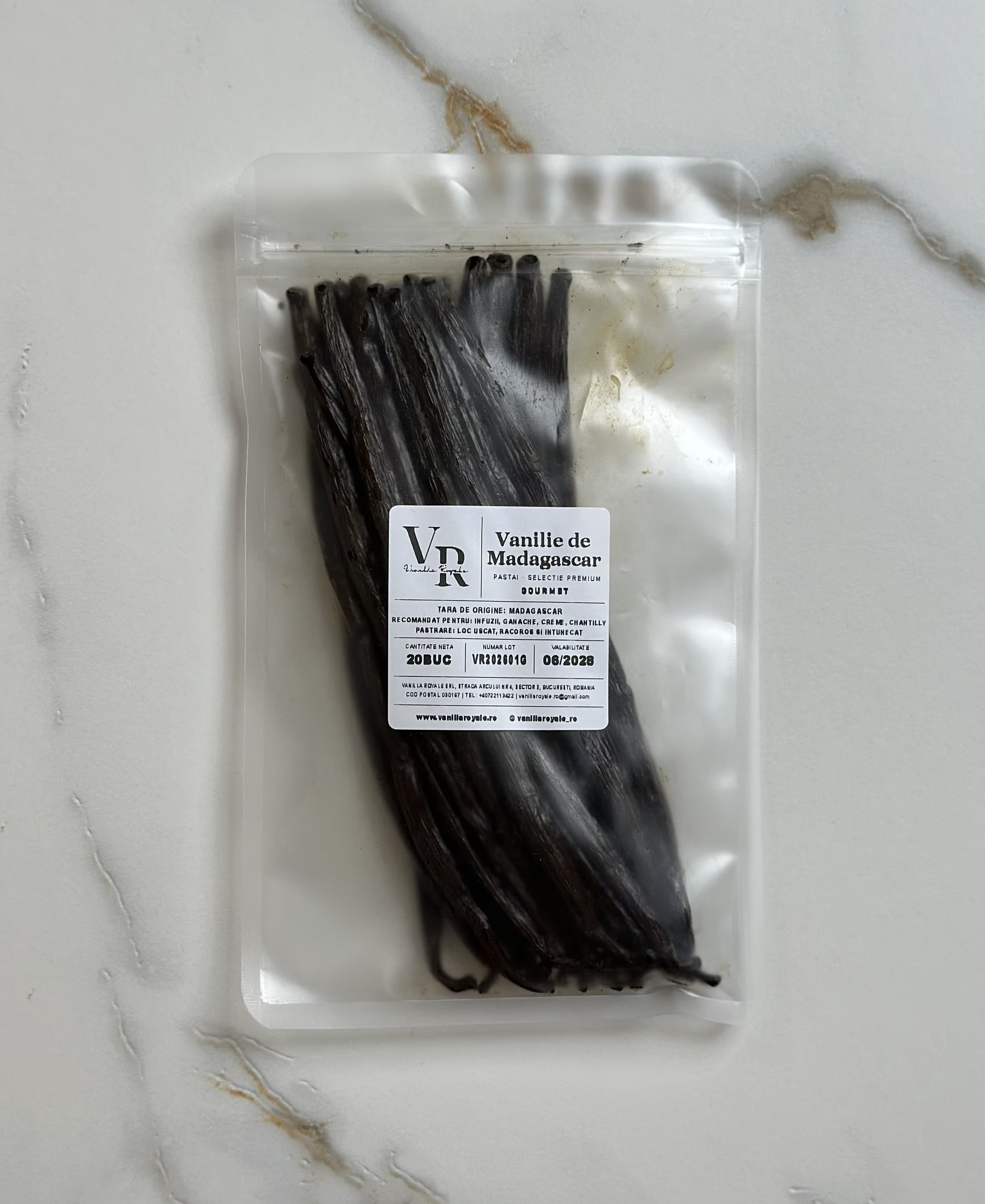 20 Pastai de vanilie Gourmet
